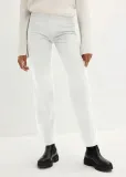 biale-spodnie-jeansowe-bonprix-m