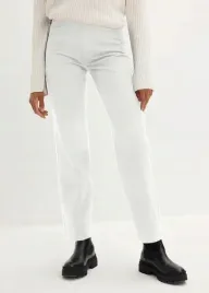 biale-spodnie-jeansowe-bonprix-m