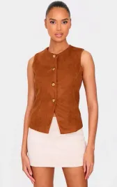 brazowa-kamizelka-zapinana-na-guziki-prettylittlething-m