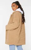 brazowy-plaszcz-owca-prettylittlething-m-stan-nowy