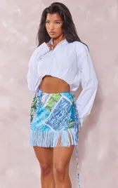 kolorowa-spodniczka-mini-we-wzory-prettylittlething-xs