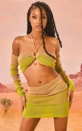 zolty-dzianinowy-top-z-zakladanymi-rekawami-prettylittlething-xs