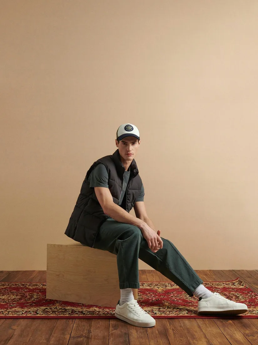 zielone-spodnie-oversize-reserved-l-stan-nowy