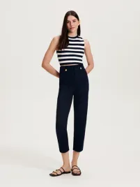 granatowe-spodnie-z-ozdobnymi-guzikami-reserved-m