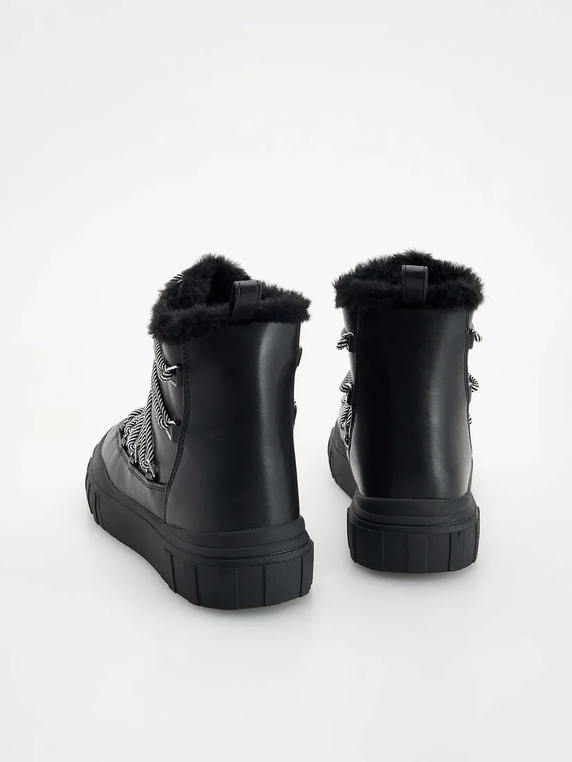 czarne-buty-sniegowce-reserved-37-stan-nowy