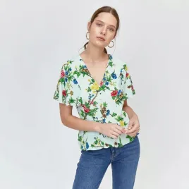 zielona-bluzka-w-kwiaty-warehouse-m