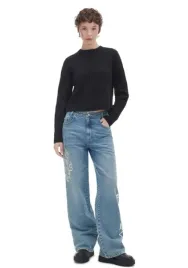 czarny-damski-sweter-prazkowany-cropp-s