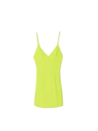 zielona-krotka-sukienka-na-ramiaczkach-cropp-xs