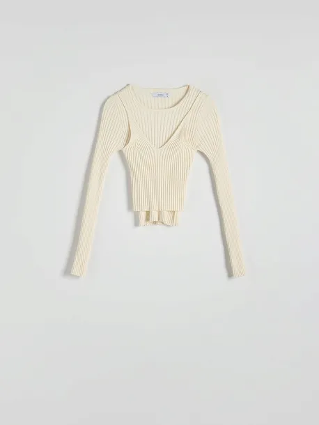 bezowy-sweter-z-topem-reserved-m-rozmiar-m