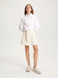 bezowa-bawelniana-spodnica-mini-z-paskiem-reserved-s