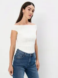 biala-bluzka-z-krotkim-rekawem-mohito-xs