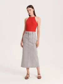 szara-jeansowa-spodnica-midi-reserved-xs