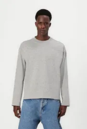 szara-dluga-koszulka-z-dlugim-rekawem-weekday-s