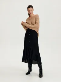 czarna-spodnica-midi-z-zamkiem-reserved-s