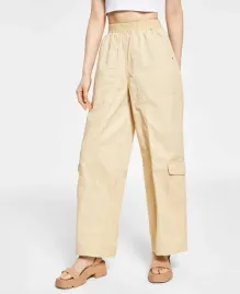 bezowe-spodnie-materialowe-cotton-on-m