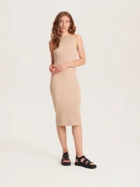 bezowa-prazkowana-sukienka-midi-reserved-l