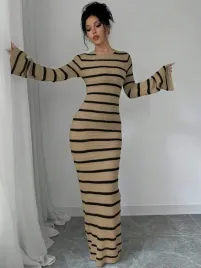 a3e208-bezowo-czarna-sukienka-w-paski-z-odkrytymi-plecami-shein-xs