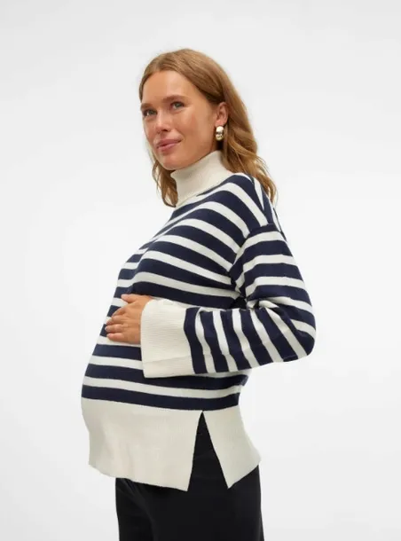 niebiesko-bezowy-sweter-vero-moda-xl-marka-vero-moda