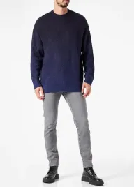 niebieski-sweter-welniany-wrangler-l