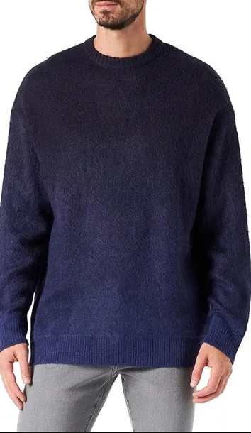 niebieski-sweter-welniany-wrangler-l-marka-wrangler