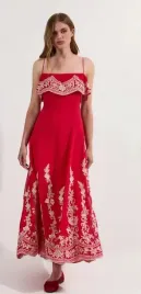 czerwona-sukienka-midi-na-ramiaczkach-z-haftem-karen-millen-xl