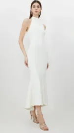 kremowa-dopasowana-sukienka-midi-karen-millen-xl