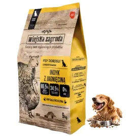 wiejska-zagroda-bezzbozowa-karma-dla-psa-indyk-z-jagniecina-9-kg
