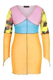 c8a105-kolorowa-sukienka-siateczkowa-z-dlugim-rekawem-boohoo-46