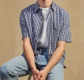 c8c312-niebieska-koszula-meska-w-kratke-marine-sandro-s