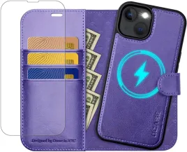 ocase-etui-skorzane-do-iphone-13-iphone-14-fioletowe-stojak-2w1-magsafe