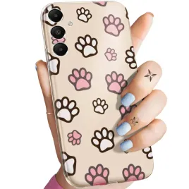 etui-do-samsung-galaxy-a05s-wzory-lapki-slady-lapa-stopa-obudowa-pokrowiec