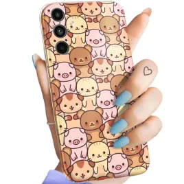 etui-do-samsung-galaxy-a15-a15-5g-wzory-zwierzeta-pieski-kotki-lamy-case