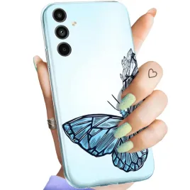 etui-do-samsung-galaxy-a15-a15-5g-wzory-motyle-butterfly-barwne-obudowa