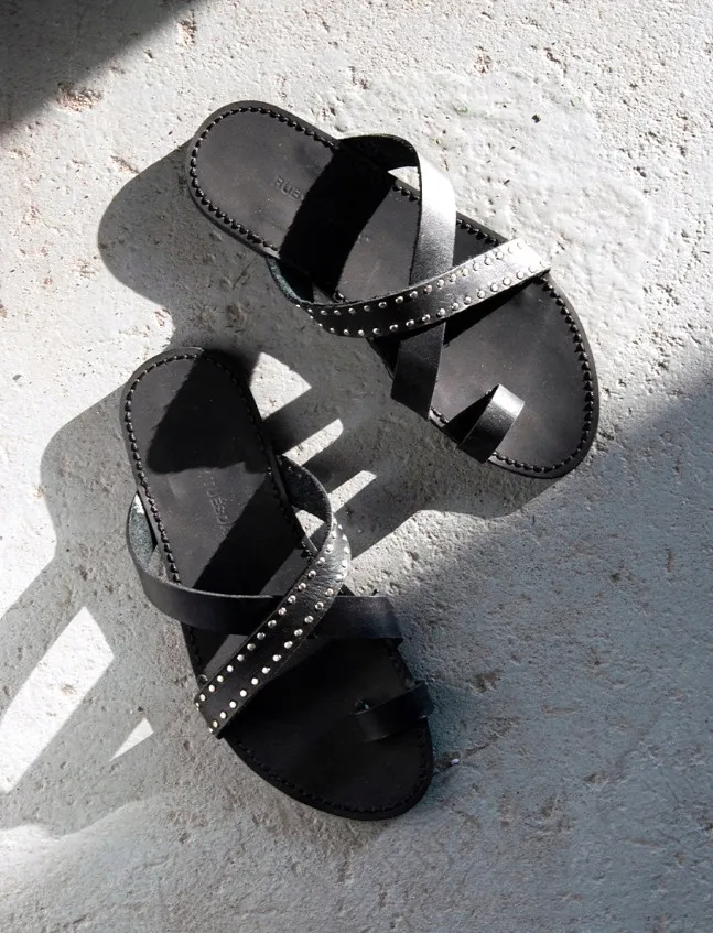 b2e203-czarne-klapki-skorzane-ruby-tuesday-36-stan-nowy