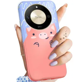 etui-do-honor-x50-5g-magic-6-lite-wzory-swinka-peppa-bajka-obudowa-case