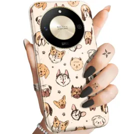 etui-do-honor-x50-5g-magic-6-lite-wzory-psy-pieski-psiaki-obudowa-case
