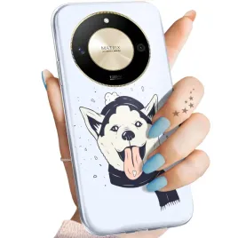 etui-do-honor-x50-5g-magic-6-lite-wzory-husky-psy-pieski-obudowa-case