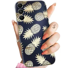 etui-do-samsung-galaxy-a05s-wzory-ananas-owoce-egzotyczne-obudowa-pokrowiec