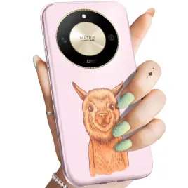 etui-do-honor-x50-5g-magic-6-lite-wzory-lama-alpaka-andy-obudowa-case