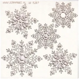 tekrturka-scrapki-flowers-of-winter-snowflakes-platki-sniegu