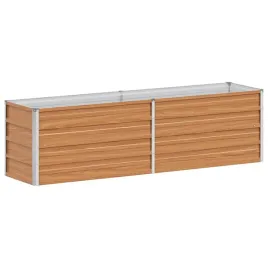 podniesiona-rabata-ogrodowa-jasny-braz-160-x-40-x-45-cm