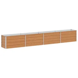 podniesiona-rabata-ogrodowa-jasny-braz-320-x-40-x-45-cm