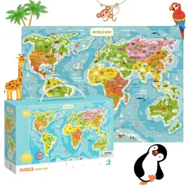 puzzle-edukacyjne-dodo-mapa-swiata-100-elementow-dla-dzieci-300123