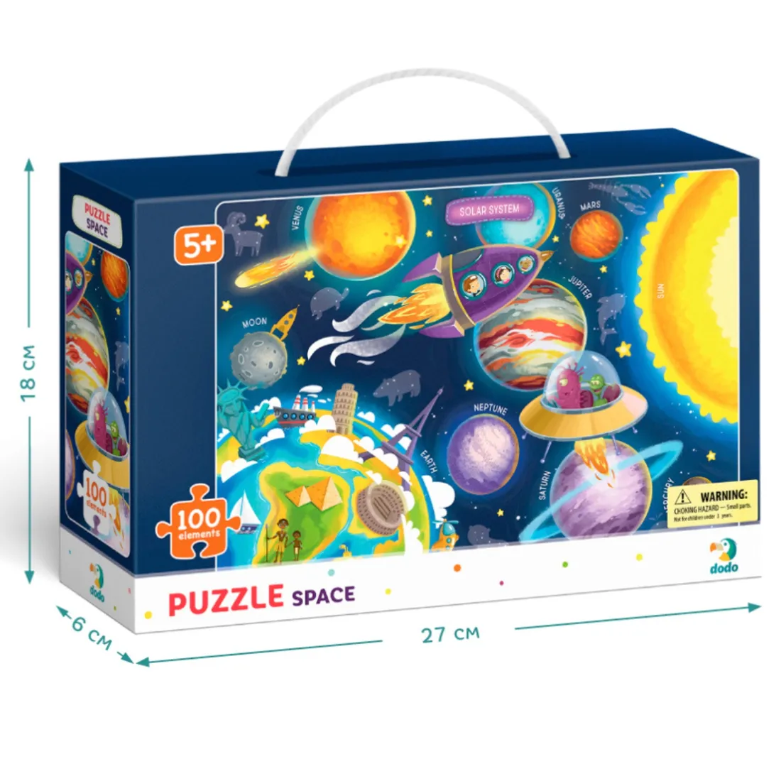 puzzle-kosmos-planety-dodo-100-el-300141-stan-nowy