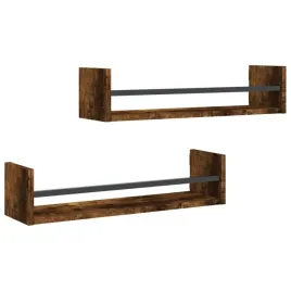 polki-scienne-z-drazkami-2-szt-przydymiony-dab-60x16x14-cm
