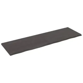 polka-ciemnoszara-200x60x4-cm-wykonczone-lite-drewno-debowe