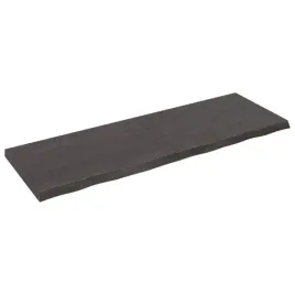 polka-ciemnoszara-180x60x6-cm-wykonczone-lite-drewno-debowe