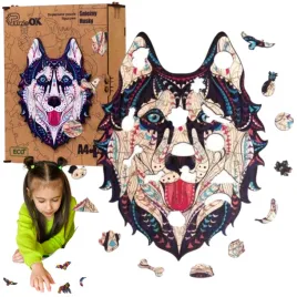 puzzle-drewniane-eko-73-el-sniezny-husky-a4-puza4-00714