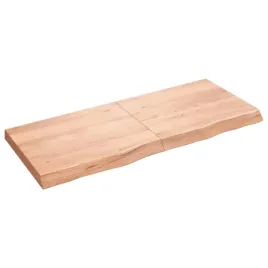 polka-jasnobrazowa-120x50x6-cm-lakierowane-lite-drewno-debowe