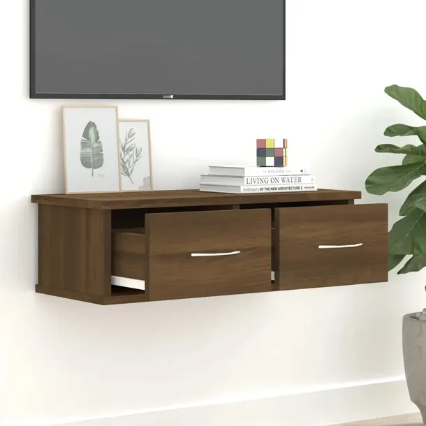 szafka-scienna-brazowy-dab-60x26x185-cm-stan-nowy